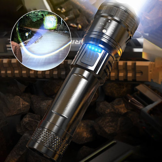 🔥2026 New Arrivals: 50% Off for a Limited Time!🔦☀️Super Strong Light Zoomable Flashlight