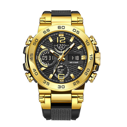 Men's Multifunctional Watch with Dual Display