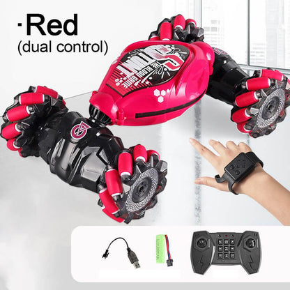 🎁Perfect gift for kids🎁Gesture Sensing & RC Stunt Car