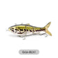 Multi-jointed robotic fishing lure with LED