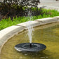 🔥Last day of the limited-time 50% off sale!🎁Solar Fountain, Solar Powered Bird Bath Fountain Pump with 4 Nozzles 1.4W Solar Panel Kit Water Pump, Outdoor Watering Submersible Pump for Pond, Pool, Garden, Fish Tank