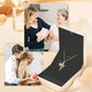 Exquisite Cross Necklace with Rotating Crown