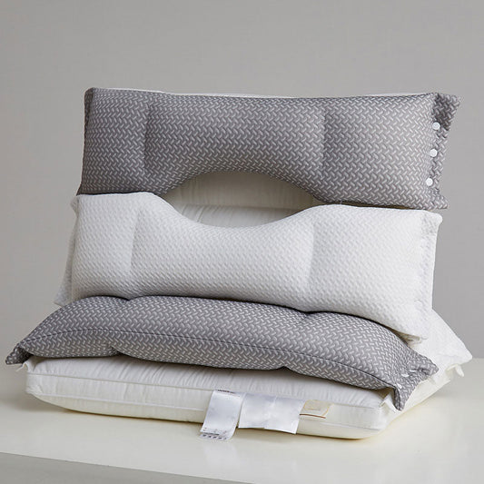 Double-Layer Detachable Pillow for Comfort