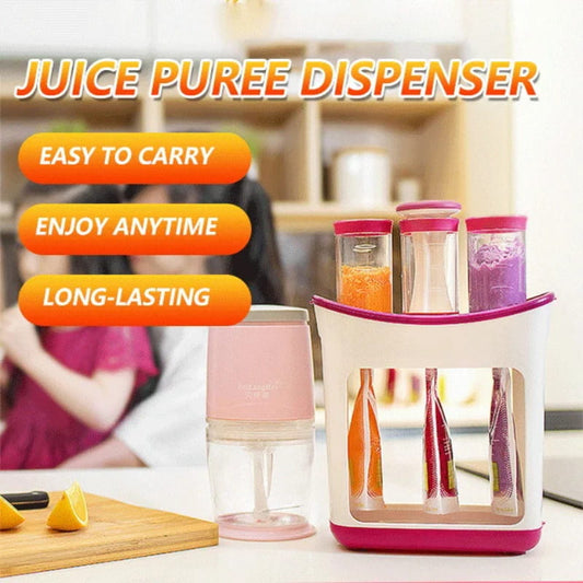 Baby Food Puree Dispenser & Storage Tool Set