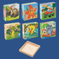 9pcs Six-sided Picture 3D Wooden Puzzle Kit