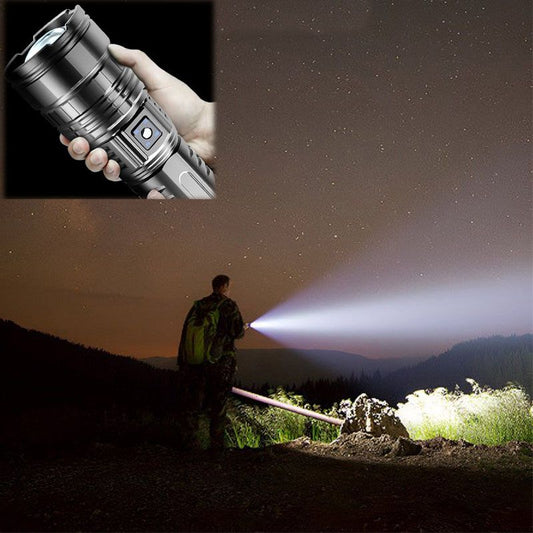 ✈️Free Shipping🔥 Powerful White Laser Flashlight 🔦 | Rechargeable & Zoomable for Outdoors! 🌟