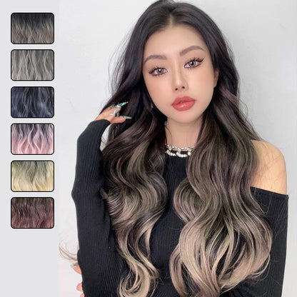 ⏳Limited Sale45% OFF🌸Gradient Color Curly Wig Piece