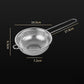 Kitchen Stainless Steel Basin Colander with Handle
