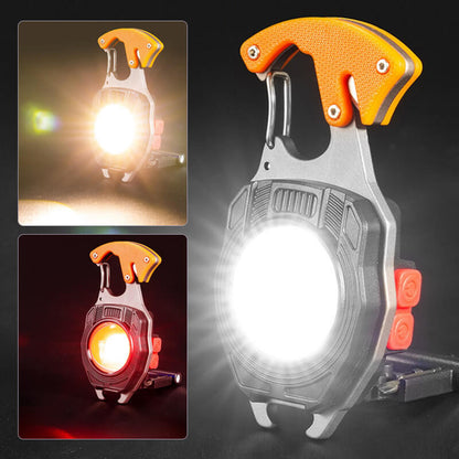 Multi-function Mini COB Flashlight