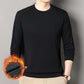 Men's Printed Crewneck Thickened Bottoming Sweatshirt