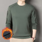 Men's Printed Crewneck Thickened Bottoming Sweatshirt