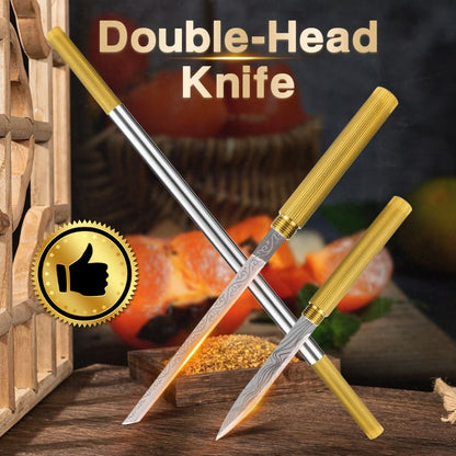 Handmade Multi-Purpose Double-Head Knife