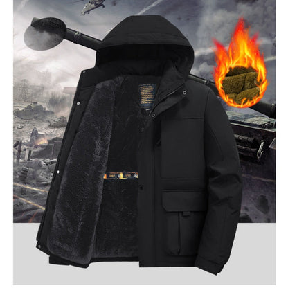 ❄️Winter-Specials❄️Men's Warm Waterproof Hooded Jacket