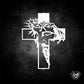 🏡ON SALE 60% OFF🔥✝️Metal Jesus and Cross Wall Art: Christian Home Decor🎄