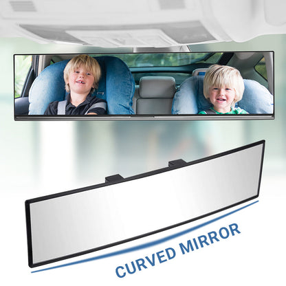 Wide Car Curved Rear View Mirror