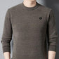 🎁Hot Sale 49% OFF⏳Men's Warm Cozy Lined Crewneck Top🎁Ideal Gift