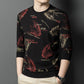 Men’s Print Pullover Long Sleeve Tops
