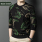 Men’s Print Pullover Long Sleeve Tops