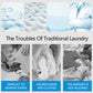 Fresh Scent Laundry Detergent Sheets for Home, Dorm & Travel