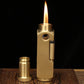 🔥New Hot Selling❤️‍🔥 Brass Retro Antique-Style Carved Kerosene Lighter