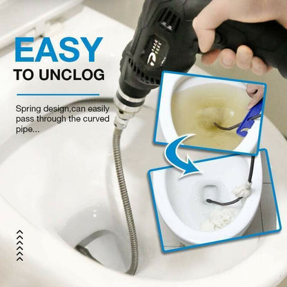🔥Limited Sale 50% OFF💦Electric Drain Dredging Spring