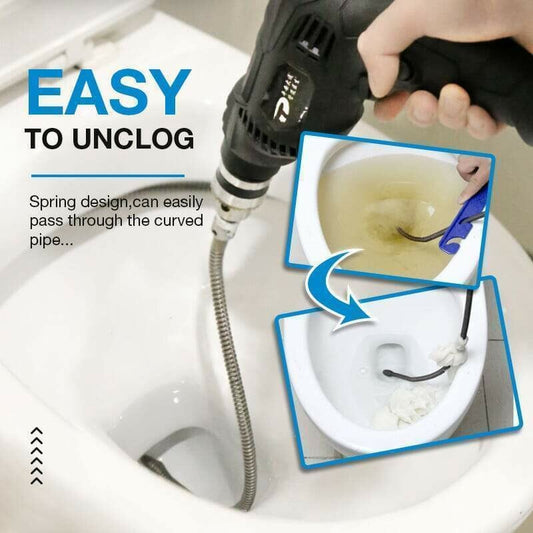 🔥Limited Sale 50% OFF💦Electric Drain Dredging Spring