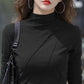 Women’s Thermal Fabric High-Neck Bottoming Shirt