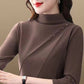 Women’s Thermal Fabric High-Neck Bottoming Shirt