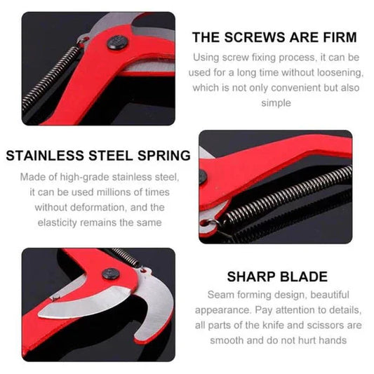 🔥2025 HOT SALE🔥Japan Denosuke Carbon Steel Labour-Saving High Stem Shears