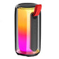 Portable Karaoke Machine with 2 Mics & LED Light