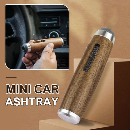 🔥2025 HOT SALE🔥Wooden Handheld Anti Soot-Flying Car Cigarette Holder