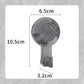 Heavy-duty suction cup hook with 5 kg capacity