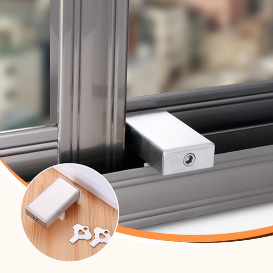 🔥 Hot Sale 🔥 Highest (50% off)Sliding Door ＆ Window Anti-theft Lock with Key