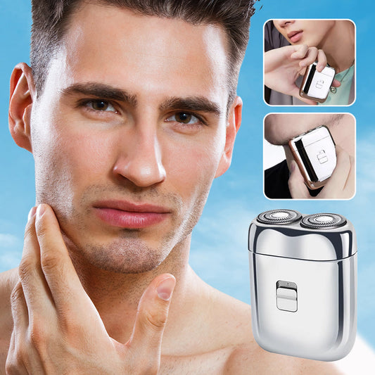 🔥Portable Dual-Head Electric Shaver for Men