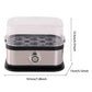 🎉2026 HOT SALE 50% OFF🎉Multifunctional Egg Steamer with Clear Lid