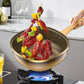 🍳 60% OFF NOW! ✨ 12in Titanium Alloy Non-Stick Pot - Healthy Cooking Without Chemicals, Dishwasher Safe & Cool-Touch Handles 🔥📦