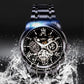 🔥Christmas Limited-Time Offer: 80% OFF!!!🔥Men's Waterproof Roman Skeleton Automatic Mechanical Watch