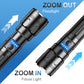 Multifunctional Outdoor Portable Zoom Flashlight