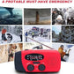 🔥2026 New Arrivals: 50% Off for a Limited Time!🔥Multifunction Portable Solar Powered Emergency Radio