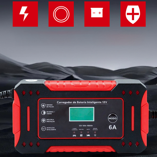 🛵49% OFF!⚡Smart Battery Charger for Car & Motorcycle