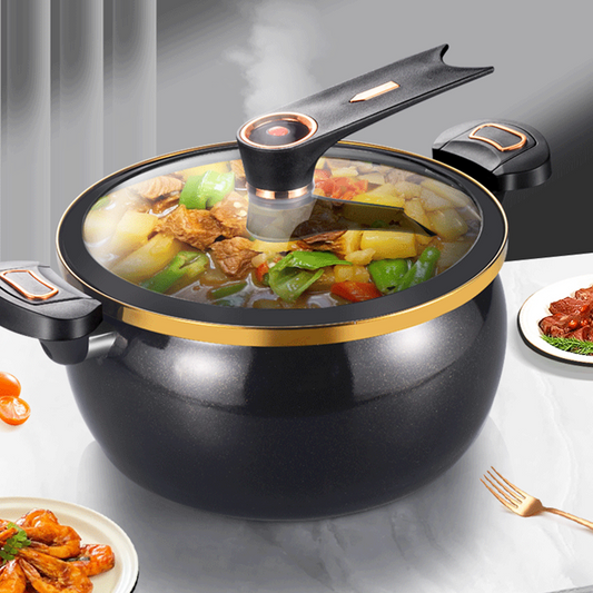 🔥Limited Time Promotion 50% OFF🔥Large Capacity Micro-Pressure Enamel Soup Pot