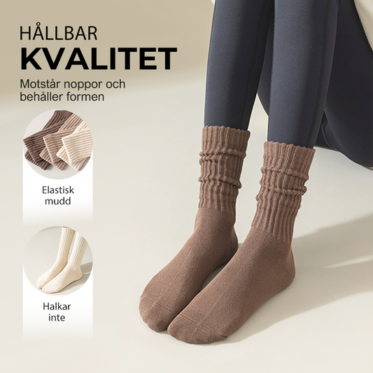 🔥Last day of the limited-time 50% off sale!🔥Warm Women's Mid-Length Socks for Fall and Winter 2 pairs