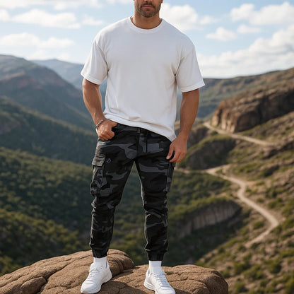 💎 40% OFF! 💎 Rugged Tactical Work Pants – Nylon-Cotton Blend, Multi-Pocket & All-Day Comfort for Outdoor & Work 🌲👖