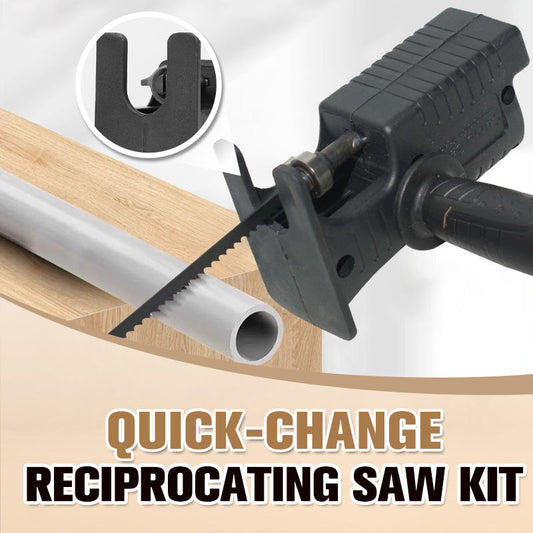 🔥Last day of the limited-time 50% off sale!🔥Quick-Change Reciprocating Saw Kit