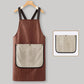 🔥Last day of the limited-time 50% off sale!🔥Cross-Back Waterproof Apron with Detachable Hand Towel