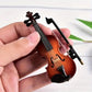 🎻 LAST-MINUTE CHRISTMAS: 50% OFF 🎄 Mini Violin Model Ornament – Exquisite Detail, Perfect for Graduation Gift & Holiday Decor ✨📦
