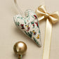 Heart-Shaped Hand Embroidered Christmas Kit
