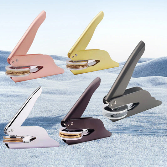 🔥Last day of the limited-time 50% off sale!🔥Creative Manual Book Embosser Set