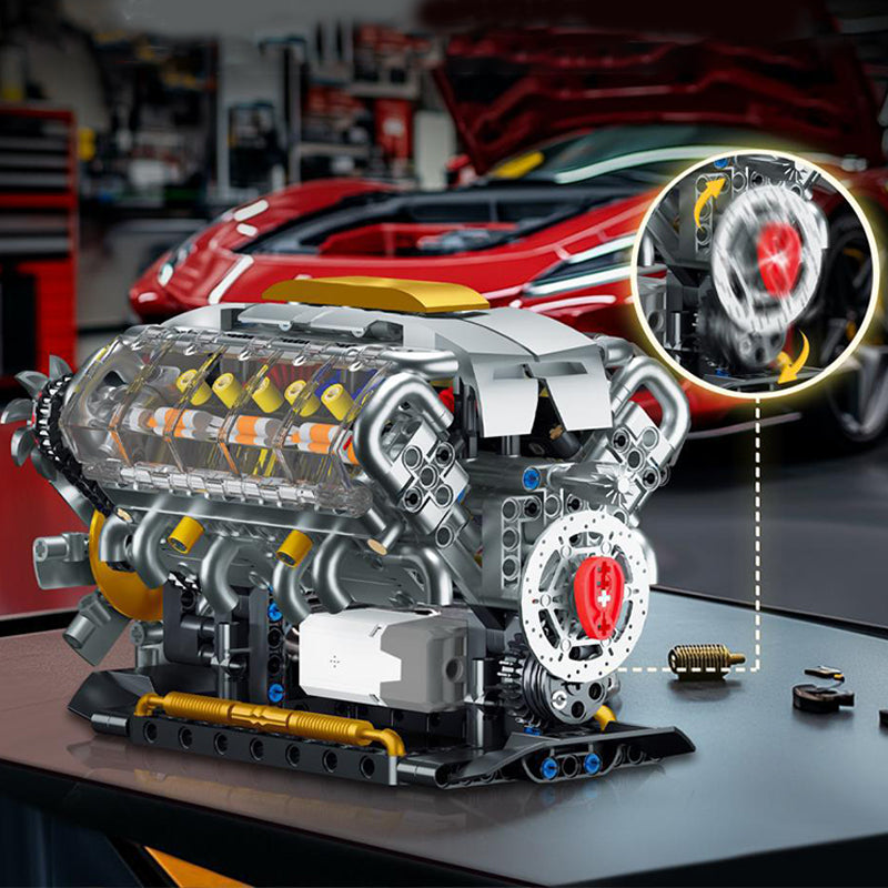 🎁Early Christmas Sale 50% OFF🔥Engine Model Building Blocks Set – focoor