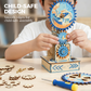 Educational Wooden Engine Model Kit for Kids